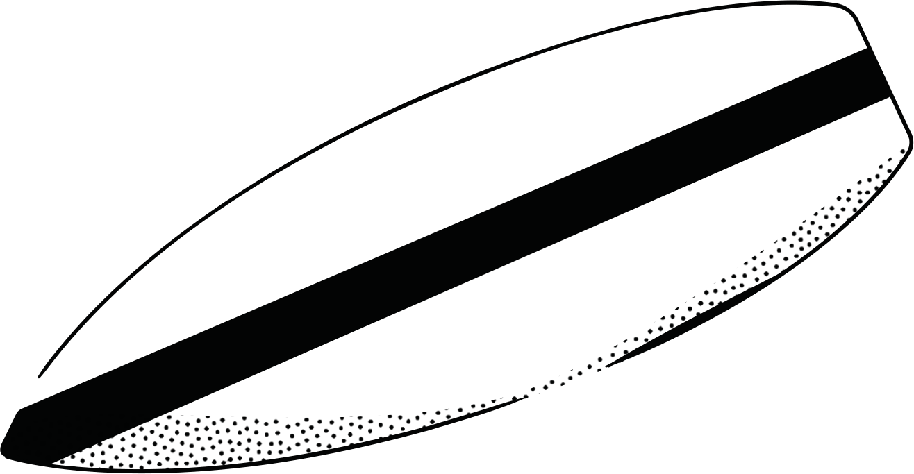A SALT surfboard
