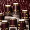 Stacked plum Shalwa cups